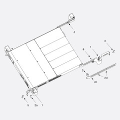 Keysight N6709C Rack Mount Kit Front