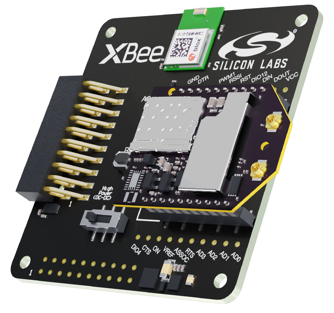 Silicon Labs SLEXP8021A: XBEE3 LTE-M MOD EXPANSION KIT