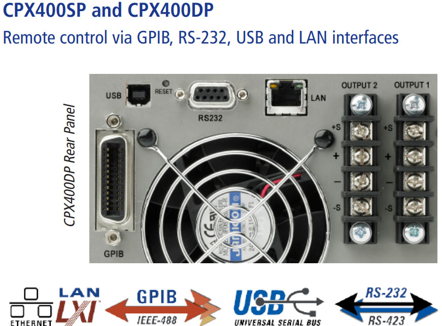 TTI CPX400D & DP series TTI CPX400D & DP series
